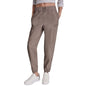 Dkny Sport Women's High Rise Bungee Waist Seamed Joggers