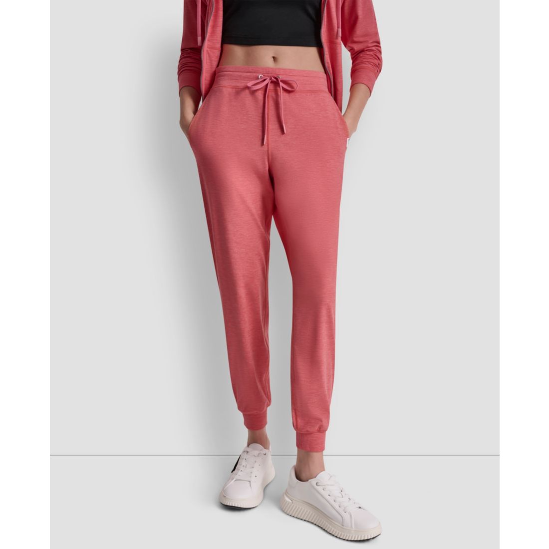 Dkny Women's Mid-Rise Wide Leg Pants