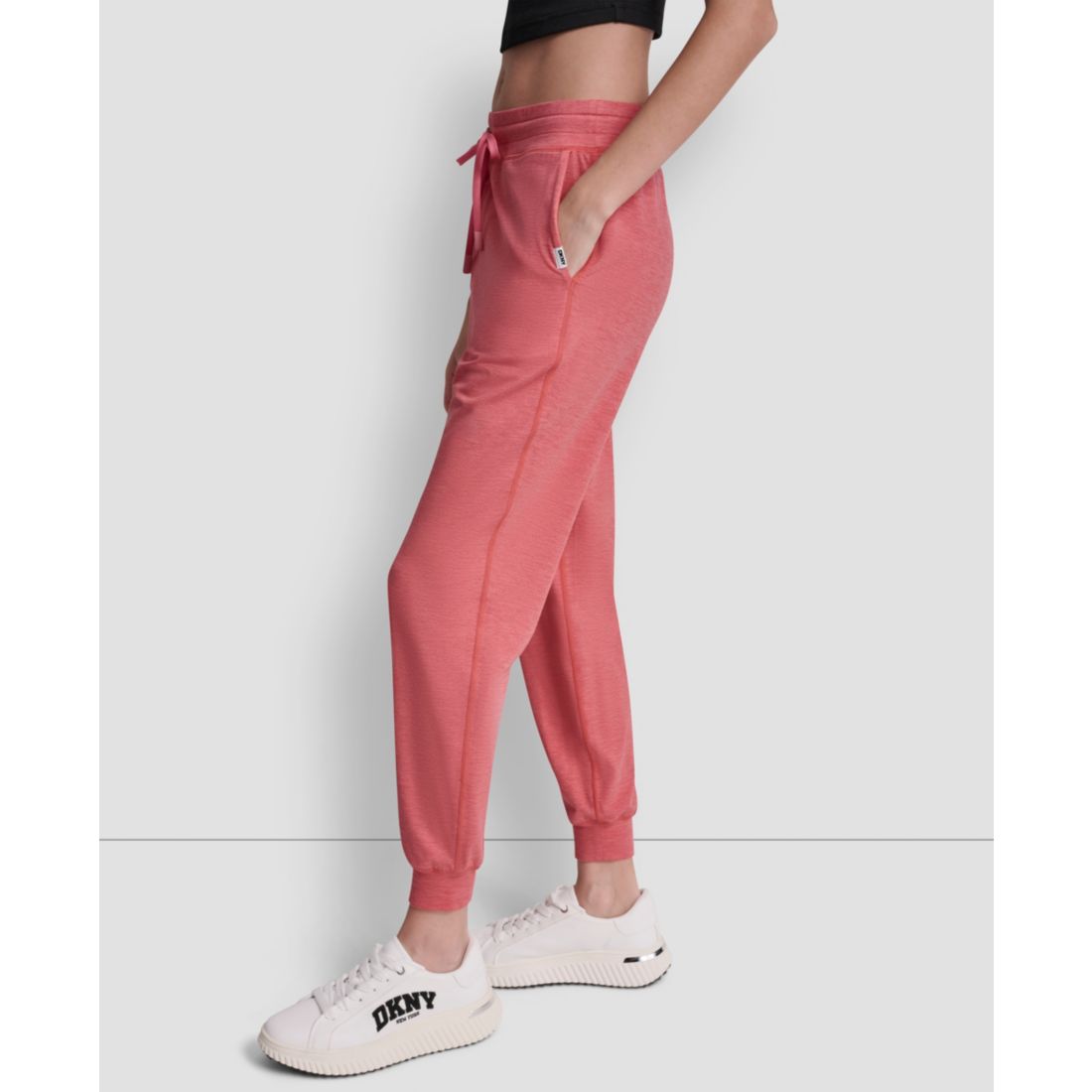 Dkny Women's Mid-Rise Wide Leg Pants