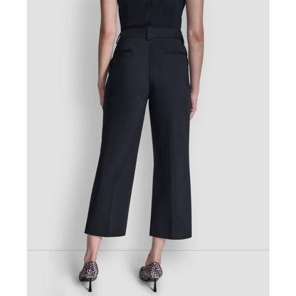 Dkny Women's Pintuck Straight Fit Pants