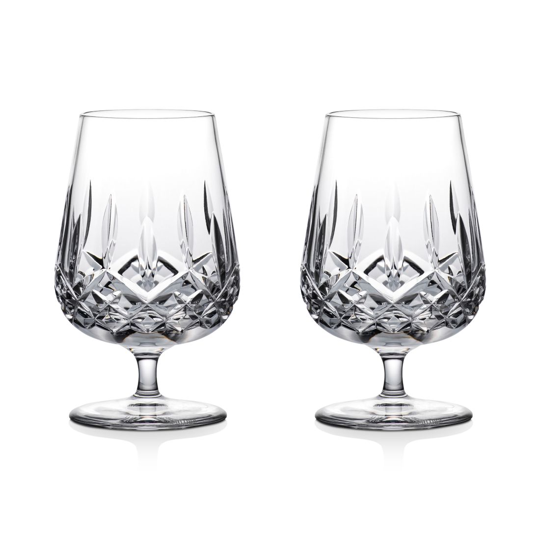 Waterford Connoisseur Lismore Rum Snifters & Tasting Caps, Set of 2