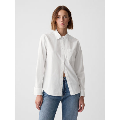 Women's Organic Cotton Poplin Classic Shirt