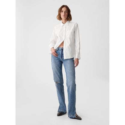 Women's Organic Cotton Poplin Classic Shirt