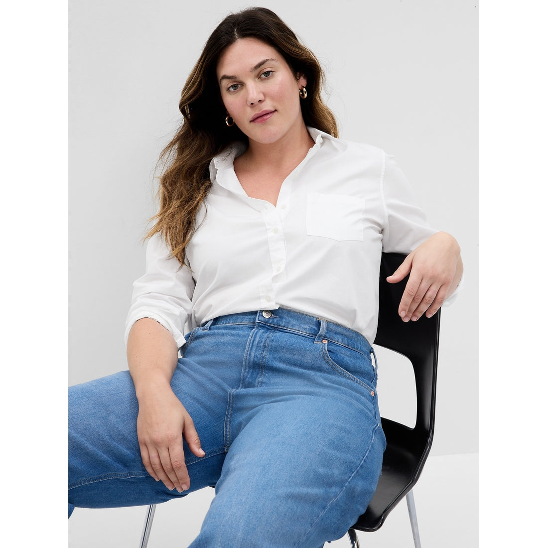 Women's Organic Cotton Poplin Classic Shirt