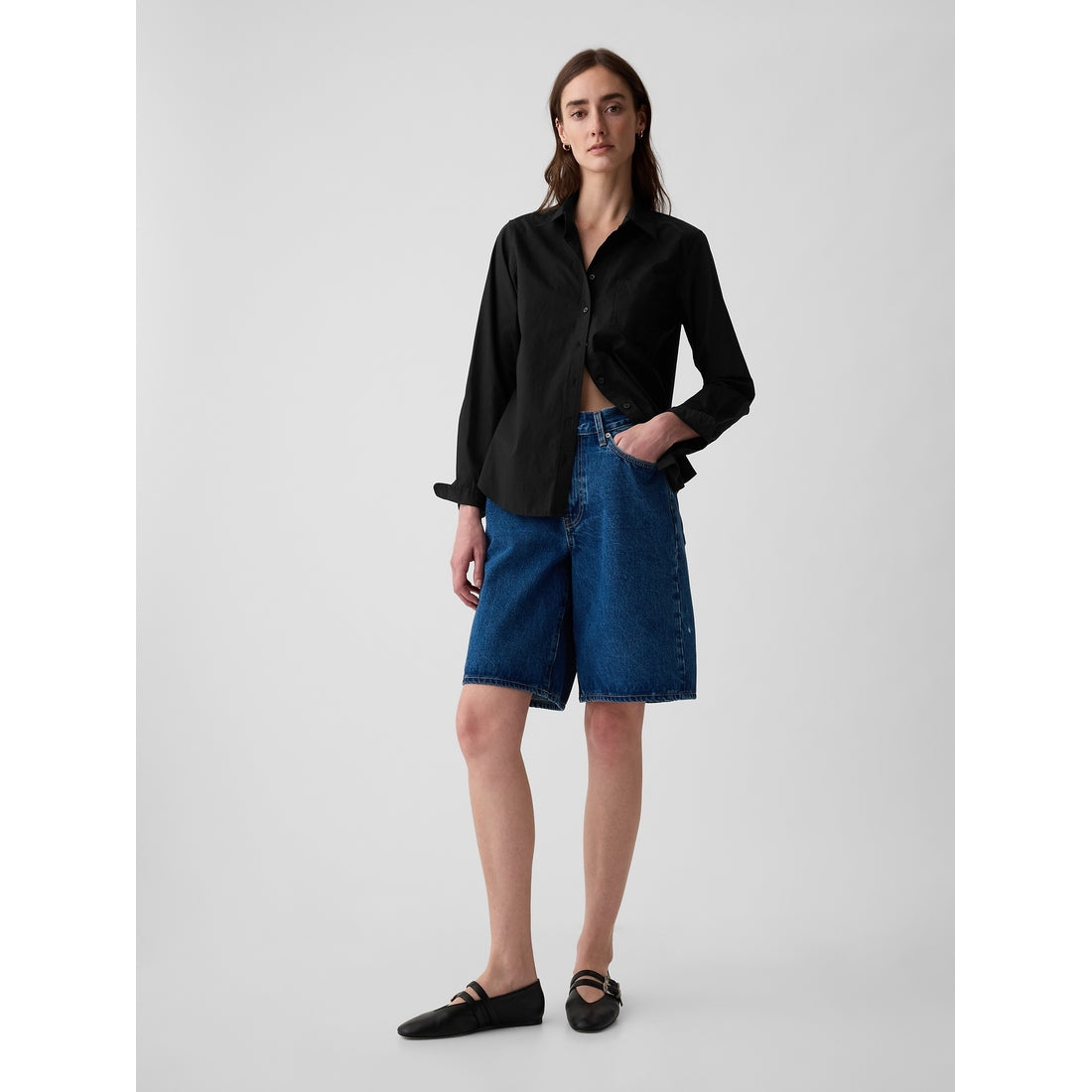 Women's Organic Cotton Poplin Classic Shirt