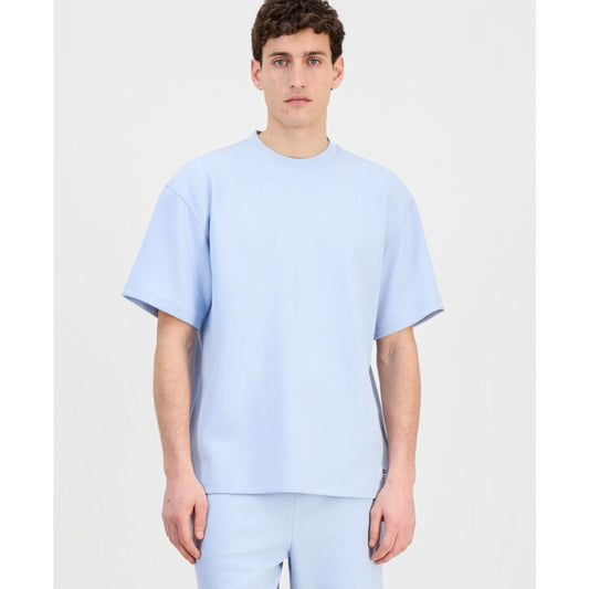 Hugo Boss Men's Waffled Jersey Solid-Color Crewneck T-Shirt
