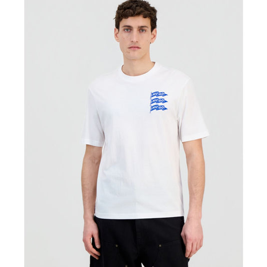 Hugo Boss Men's Cotton Logo Crewneck T-Shirt