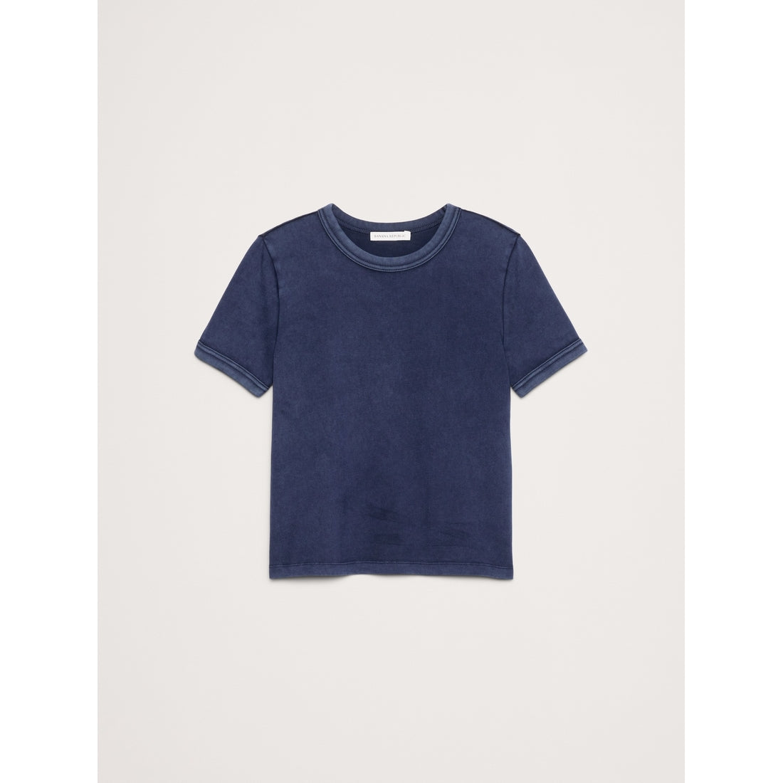 Women's Slim Vintage Cotton Crew-Neck T-Shirt