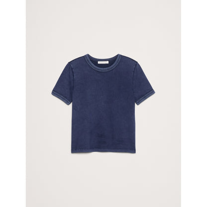 Women's Slim Vintage Cotton Crew-Neck T-Shirt