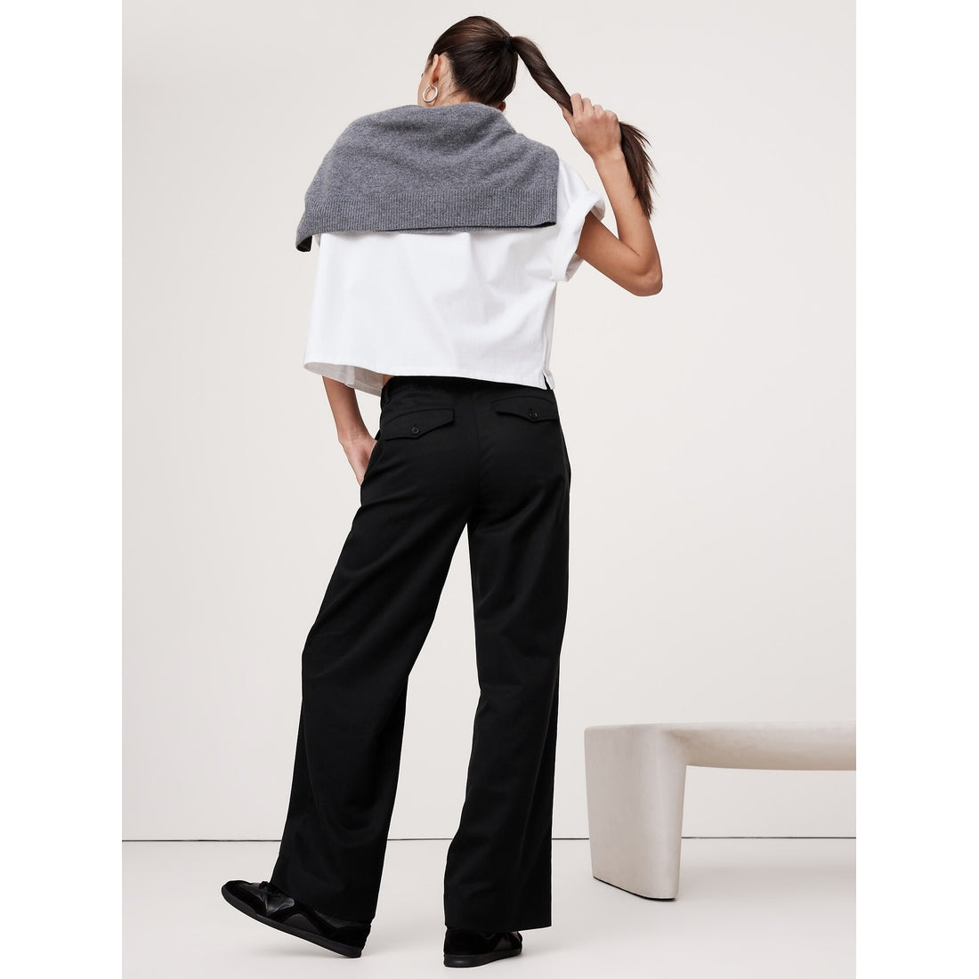 Women's The Everyday Wide-Leg Pant In Tencel™-Cotton