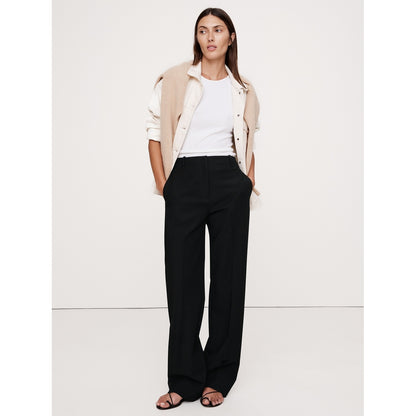 Women's High-Rise Modern Straight Refined Pant