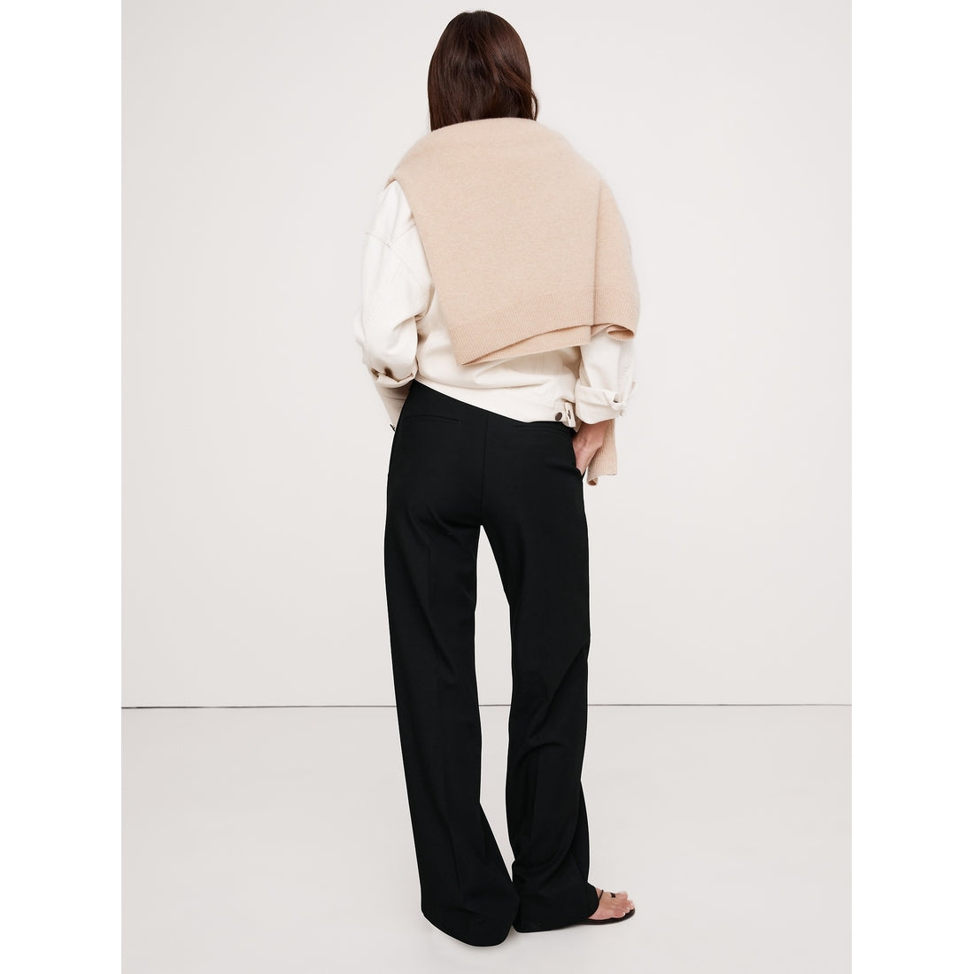 Women's High-Rise Modern Straight Refined Pant