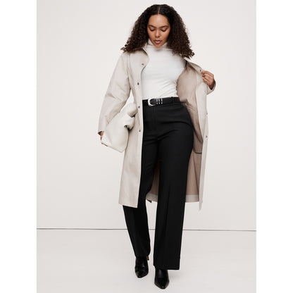 Women's High-Rise Modern Straight Refined Pant