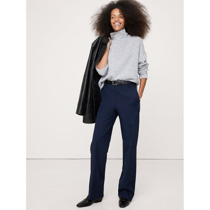 Women's High-Rise Modern Straight City Stretch Pant