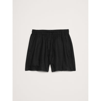 Women's Linen Pull-On 4" Short