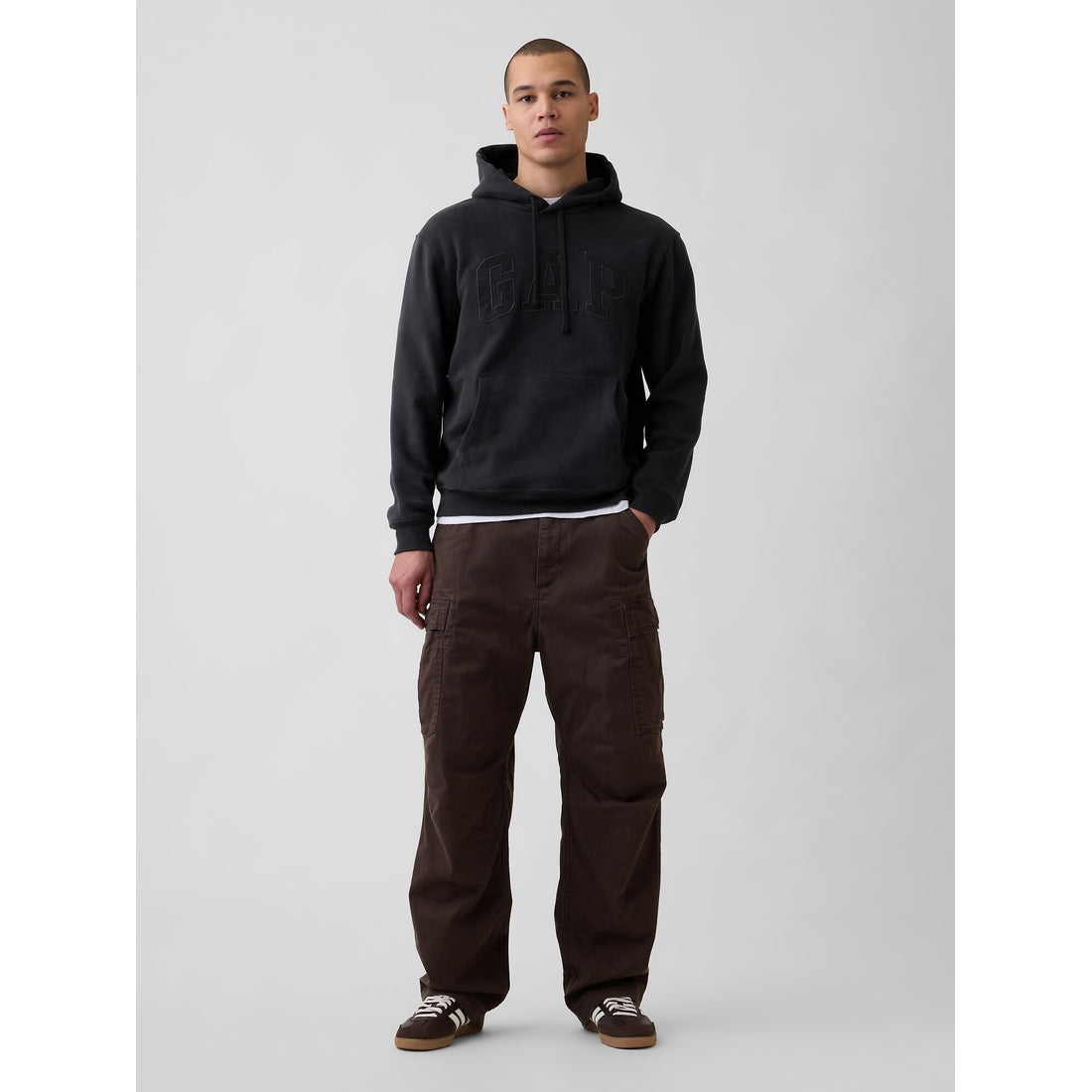 Men's Adult Vintagesoft Arch Logo Hoodie