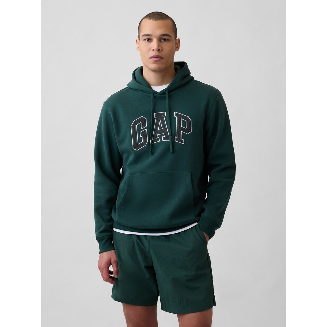 Men's Adult Vintagesoft Arch Logo Hoodie