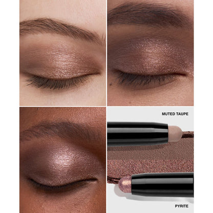 Bobbi Brown Dual-Ended Long-Wear Waterproof Cream Eyeshadow Stick - Caf / Gilded Green