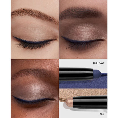 Bobbi Brown Dual-Ended Long-Wear Waterproof Cream Eyeshadow Stick - Caf / Gilded Green
