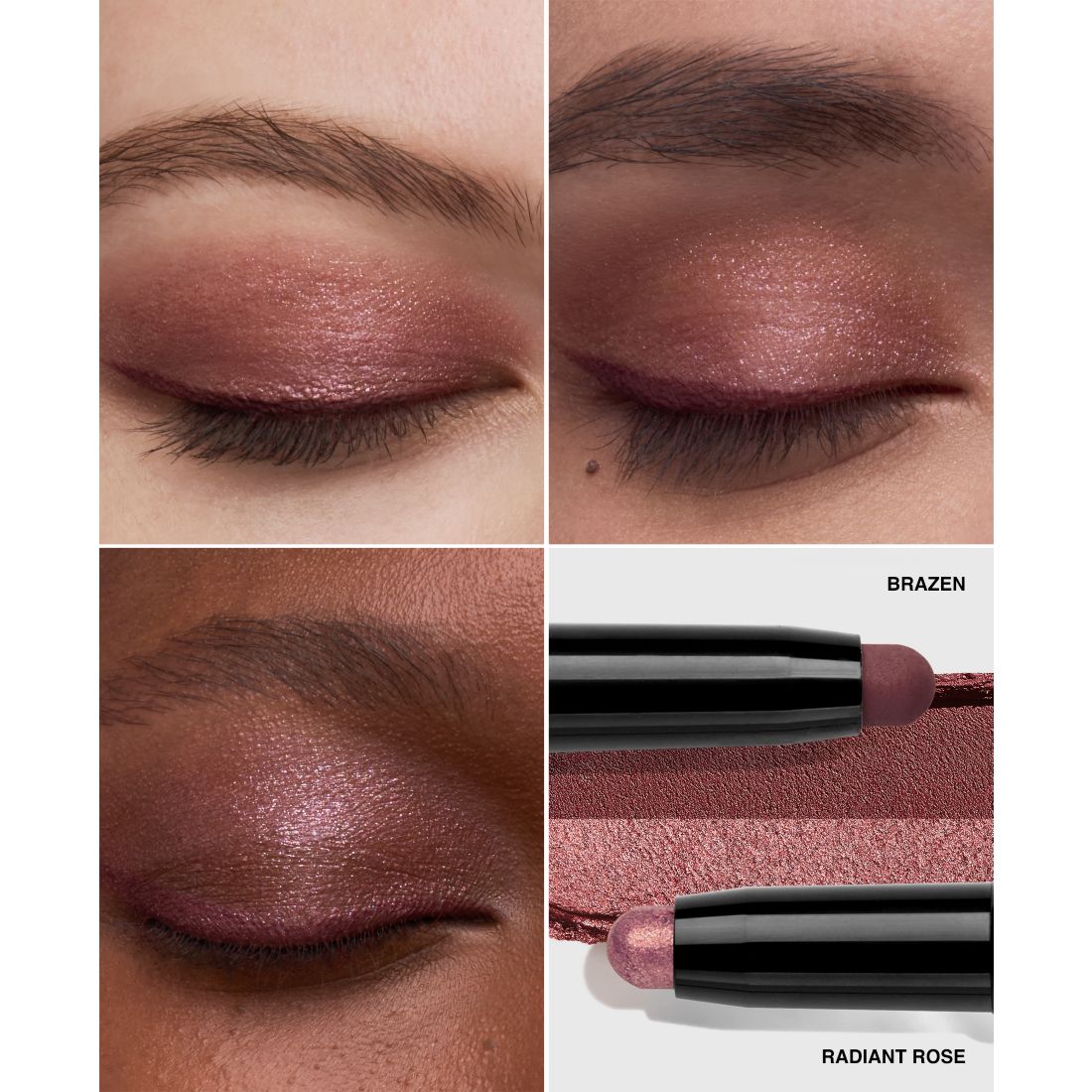 Bobbi Brown Dual-Ended Long-Wear Waterproof Cream Eyeshadow Stick - Caf / Gilded Green