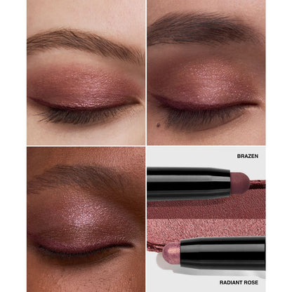 Bobbi Brown Dual-Ended Long-Wear Waterproof Cream Eyeshadow Stick - Caf / Gilded Green