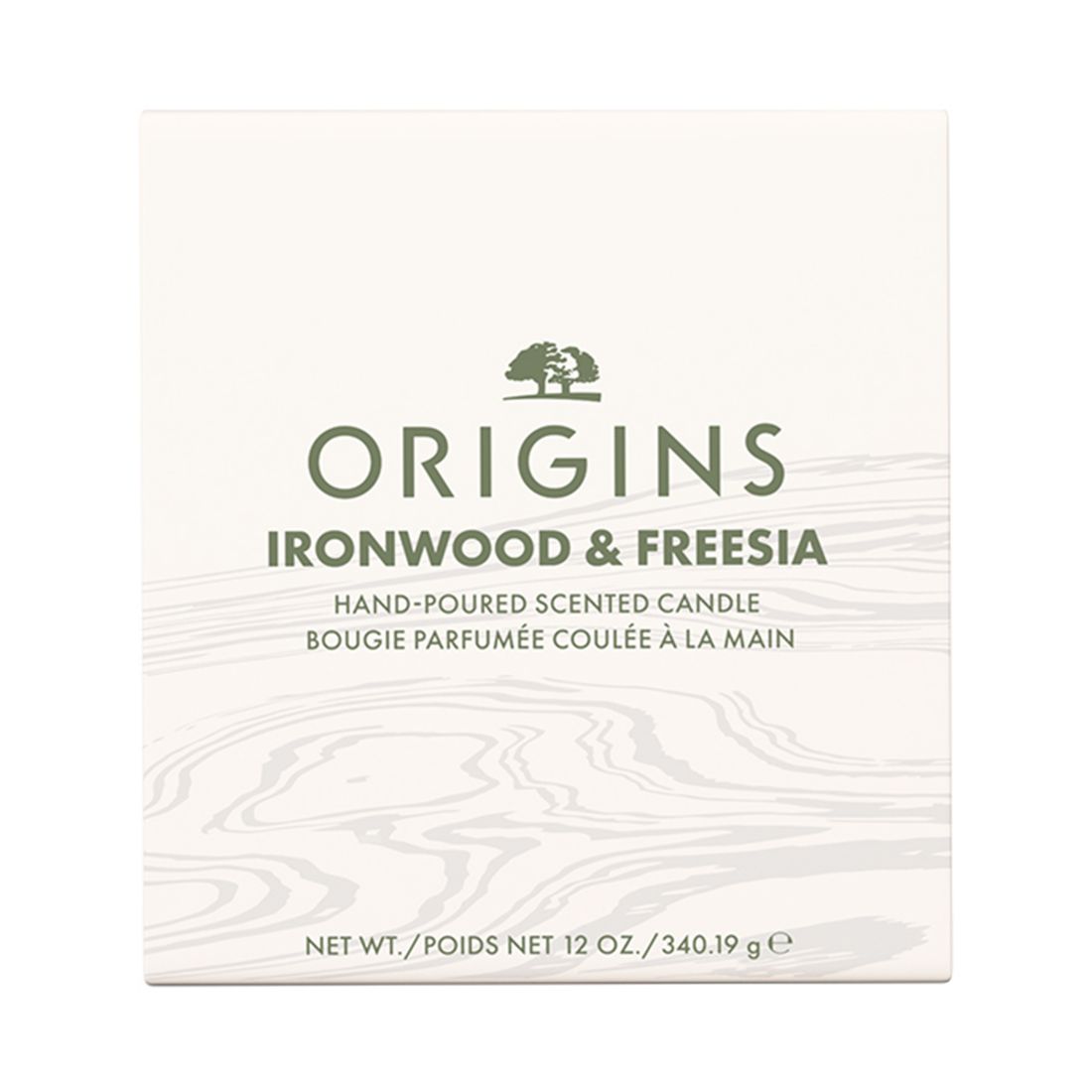 Origins Limited Edition Ironwood and Freesia Hand-Poured Scented Candle, 10 oz.