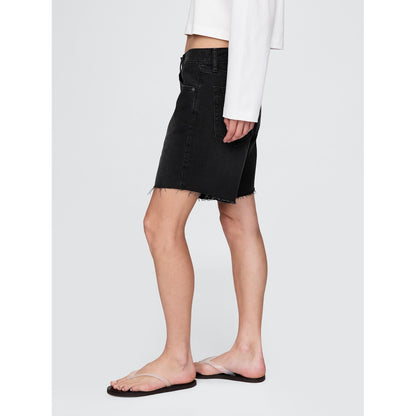 Women's 8" Mid Rise '90S Loose Denim Bermuda Shorts