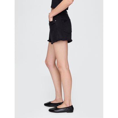 Women's 4" Mid Rise Ultrasoft Relaxed Cutoff Shorts