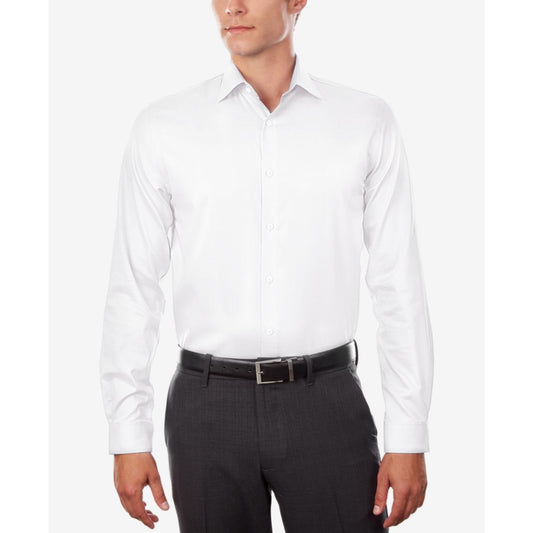 Michael Kors Men's Regular Fit Comfort Stretch Dress Shirt