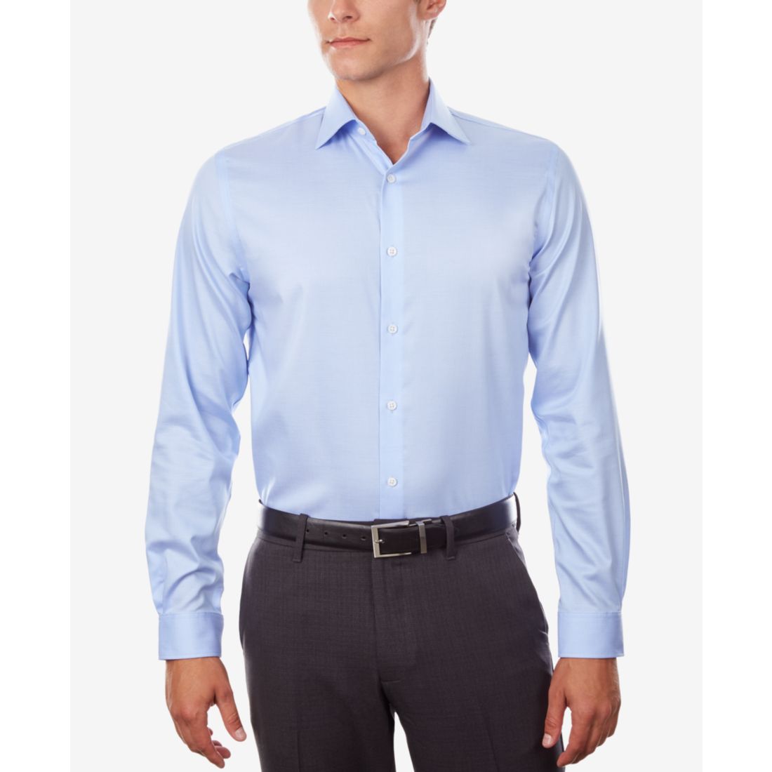 Michael Kors Men's Regular Fit Comfort Stretch Dress Shirt