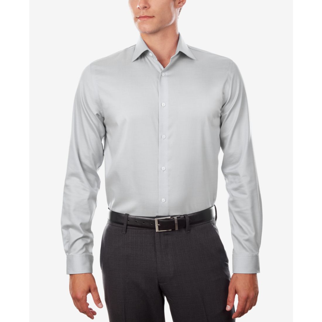 Michael Kors Men's Regular Fit Comfort Stretch Dress Shirt