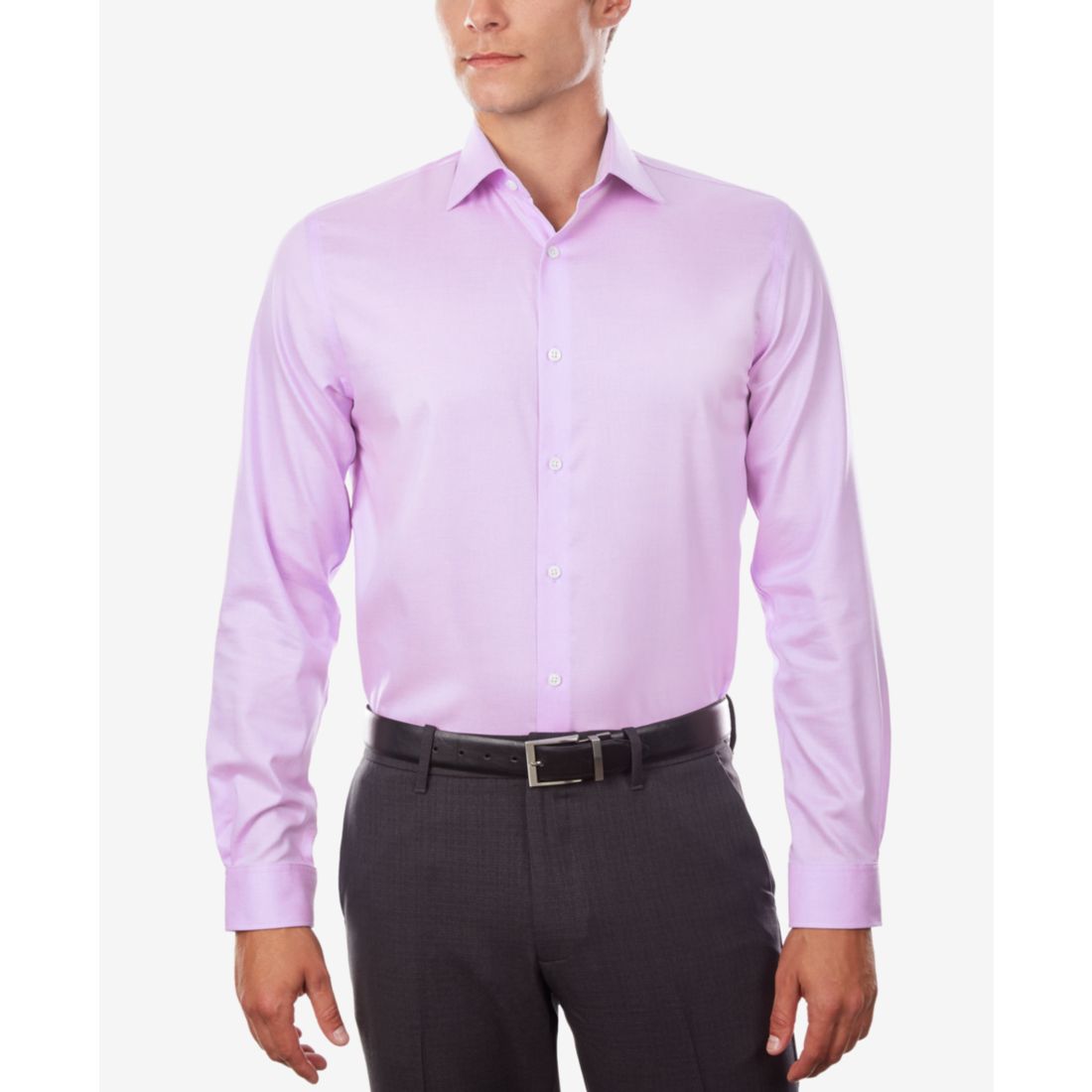 Michael Kors Men's Regular Fit Comfort Stretch Dress Shirt