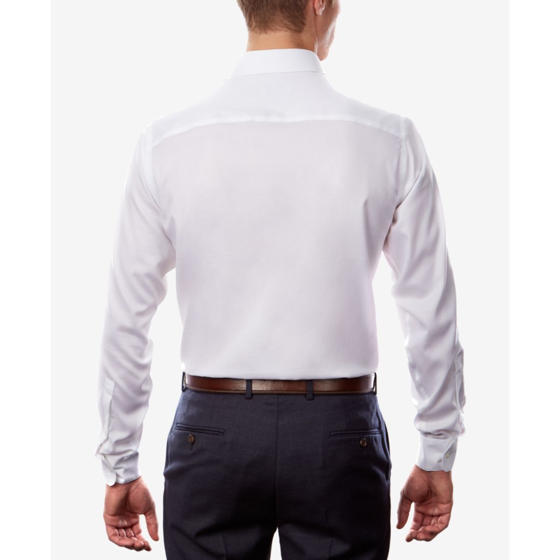 Calvin Klein Men's Steel+ Regular Non-Iron Stretch Performance Dress Shirt