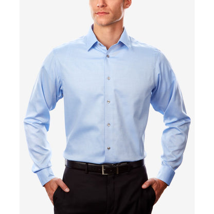 Calvin Klein Men's Steel+ Regular Non-Iron Stretch Performance Dress Shirt