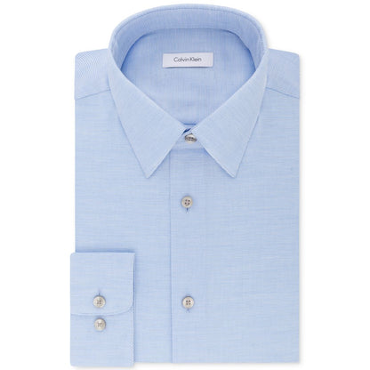 Calvin Klein Men's Steel+ Regular Non-Iron Stretch Performance Dress Shirt
