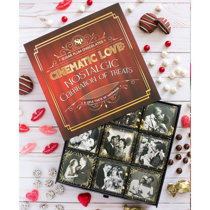 Sugar Plum Chocolates Cinematic Love: Nostalgic Celebration of Treats