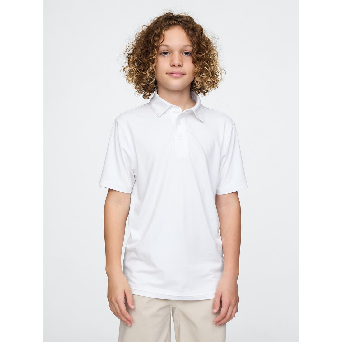 Boys' Gapfit Tech Performance Polo Shirt