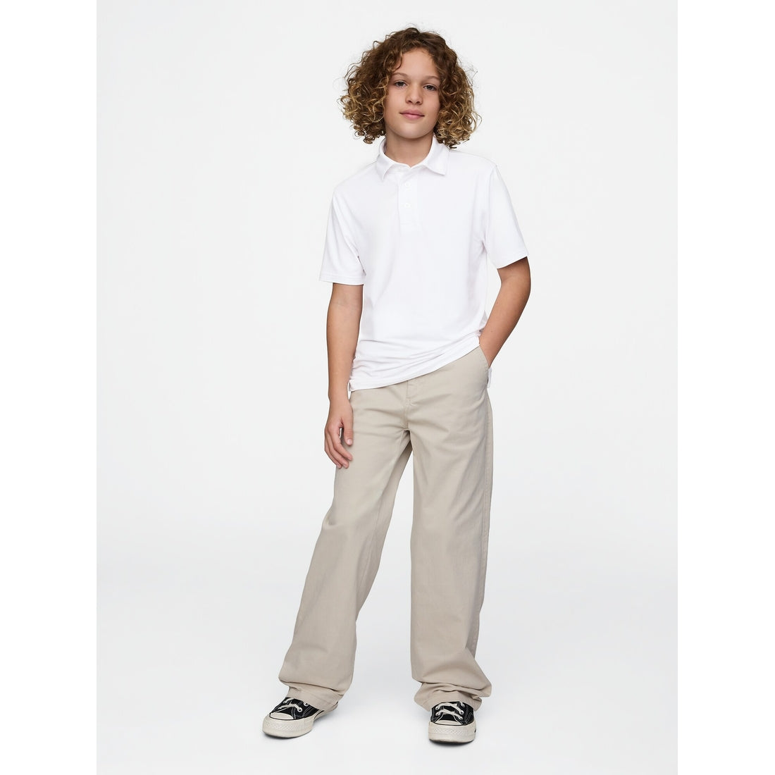 Boys' Gapfit Tech Performance Polo Shirt