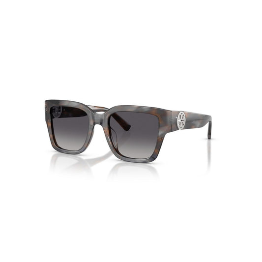 Tory Burch Women's Square Polarized Sunglasses, TY7228U