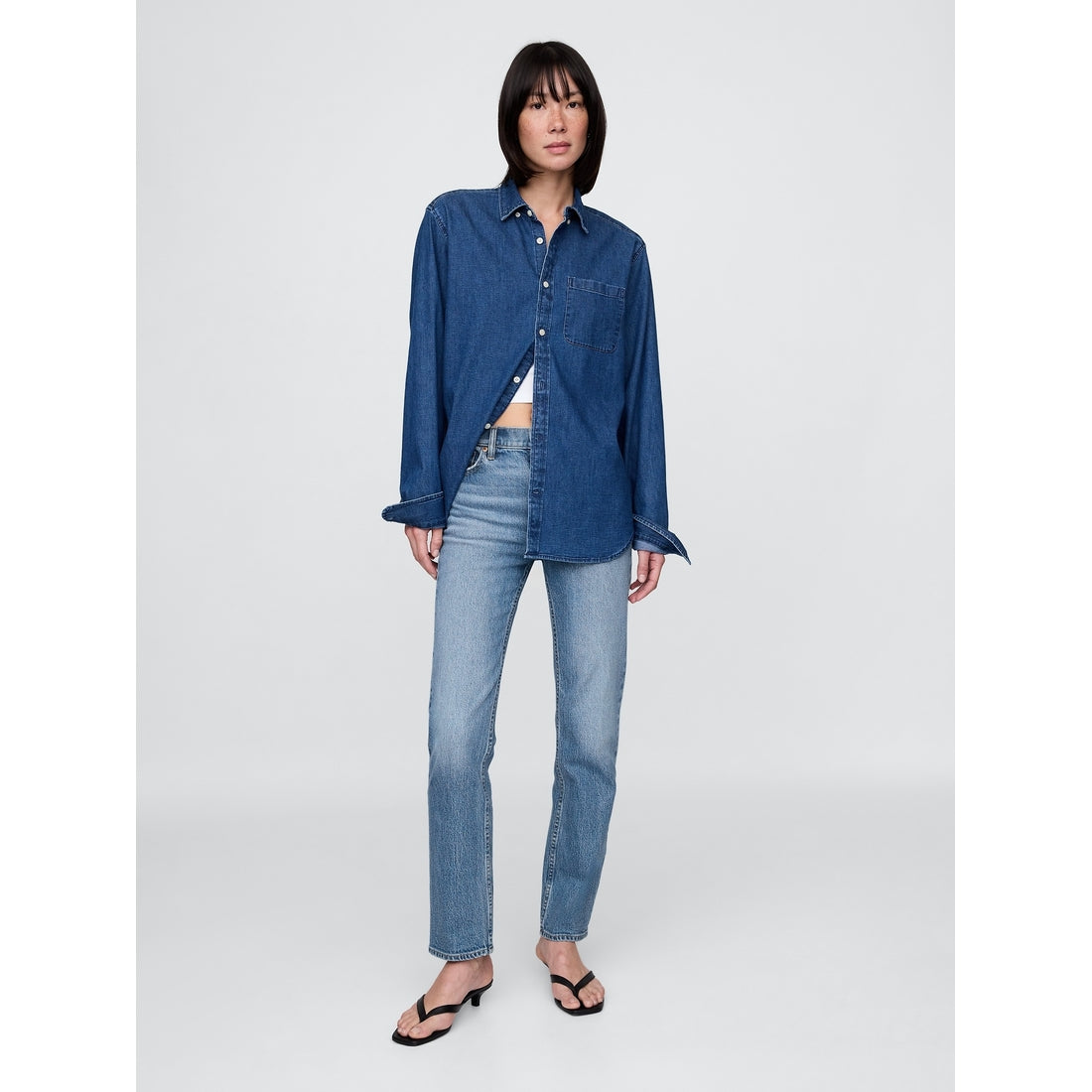 Women's High Rise '90S Slim Straight Jeans