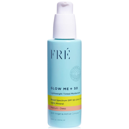 Fre Glow Me + 50 Lightweight Tinted Moisturizer Mineral Spf 50