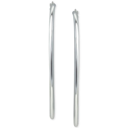 Giani Bernini Large Sterling Silver Hoop Earrings, 1.75"