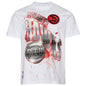 Pro Standard Mens Hawks Red Chrome FC Short Sleeve Flex T-Shirt