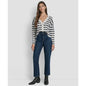 Dkny Jeans Women's Classic High Rise Straight No Cuff Jeans