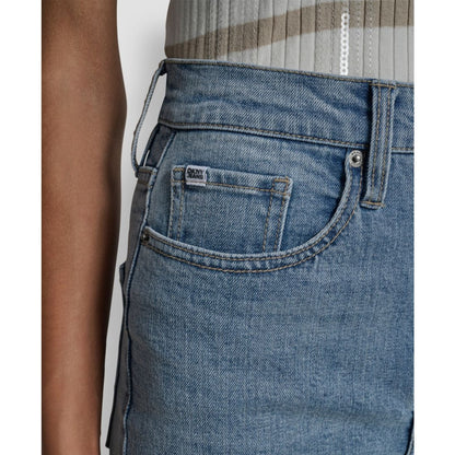 Dkny Jeans Women's Classic High Rise Straight No Cuff Jeans
