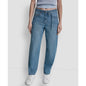 Dkny Jeans Women's Mid-Rise Forward Seamed Barrel Jeans