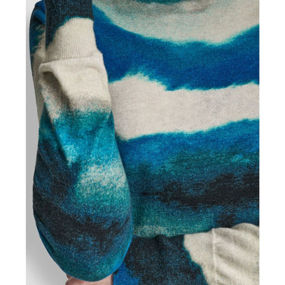 Dkny Women's Printed Long Sleeve Sweater