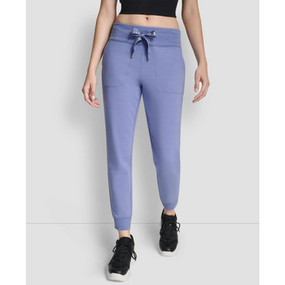 Dkny Sport Women's Logo-Drawstring High-Rise Joggers