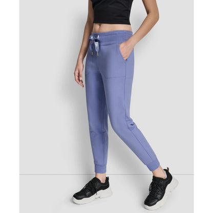 Dkny Sport Women's Logo-Drawstring High-Rise Joggers