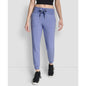 Dkny Sport Women's Logo-Drawstring High-Rise Joggers